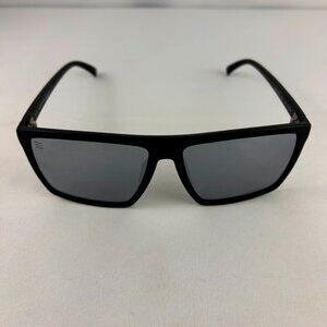 Neven Doc Robbins August Black Polarized Square Unisex Sunglasses